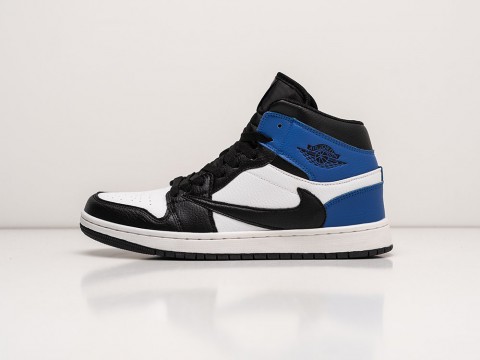 Nike Air Jordan 1 x Travis Scott Black / White / Blue