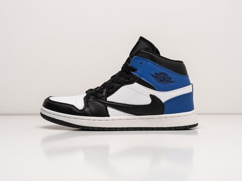 Nike Air Jordan 1 x Travis Scott белые кожа мужские (40-45) Nike Air Jordan 1 x Travis Scott белые кожа мужские (40-45)