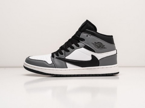 Nike Air Jordan 1 x Travis Scott серые кожа мужские (40-45) Nike Air Jordan 1 x Travis Scott серые кожа мужские (40-45)