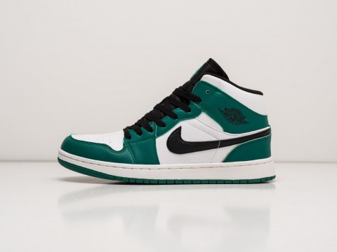 Женские кроссовки Nike Air Jordan 1 WMNS зеленые
