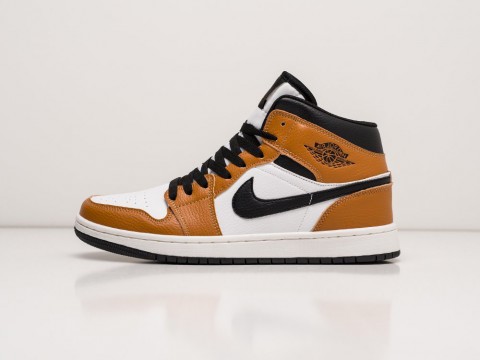 Мужские кроссовки Nike Air Jordan 1 коричневые Мужские кроссовки Nike Air Jordan 1 коричневые
