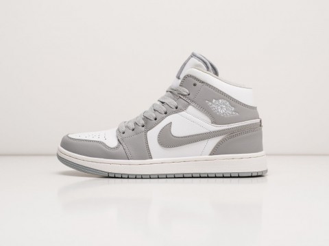 Nike Air Jordan 1 WMNS Grey / White артикул 24036