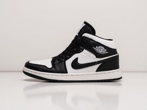 Nike Air Jordan 1 черные кожа мужские (40-45) Nike Air Jordan 1 черные кожа мужские (40-45)