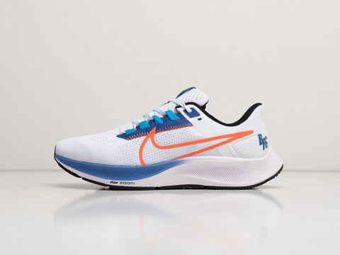 Мужские кроссовки Nike Air Zoom Pegasus 38 White / Blue / Orange (40-45 размер)
