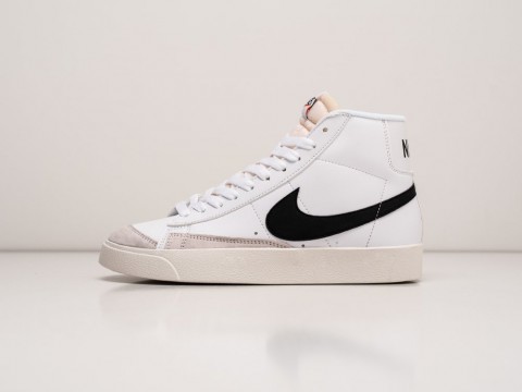 Мужские кроссовки Nike Blazer Mid 77 White / Black / Grey (40-45 размер)