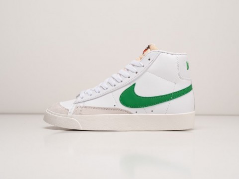Женские кроссовки Nike Blazer Mid 77 Vintage WMNS White / Green (36-40 размер) фото