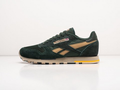 Reebok Classic Leather Suede зеленые - фото