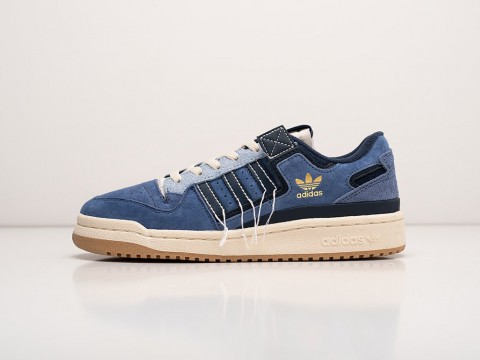 Мужские кроссовки Adidas Forum Low Blue / Navy / White (40-45 размер)