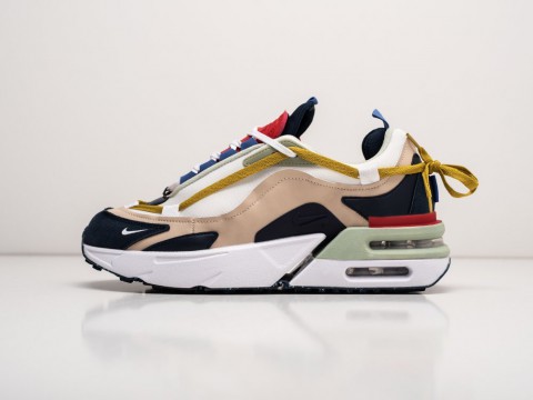 Nike Air Max Furyosa White / Biege / Black / Green артикул 24254