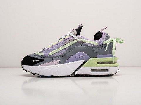 Nike Air Max Furyosa серые кожа мужские (40-45)