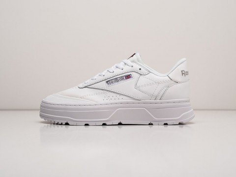 Женские кроссовки Reebok Club C Double GEO WMNS белые Женские кроссовки Reebok Club C Double GEO WMNS белые