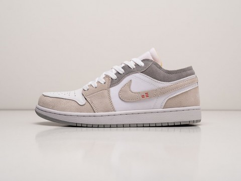 Nike Air Jordan 1 Low Inside Out серые кожа мужские (40-45)