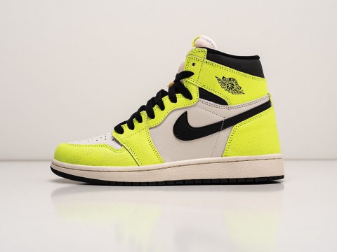 Nike Air Jordan 1 High OG Visionaire зеленые кожа мужские (40-45)