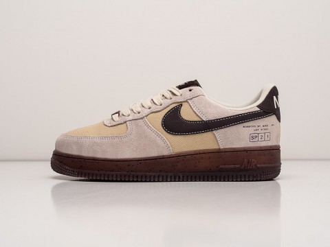 Nike Air Force 1 Low Coffee Beach / Grain / Pale Ivory / Mahogany артикул 24328