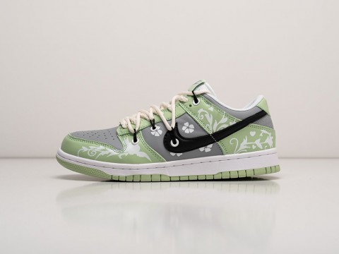 Женские кроссовки Nike SB Dunk Low x OFF-White WMNS зеленые Женские кроссовки Nike SB Dunk Low x OFF-White WMNS зеленые