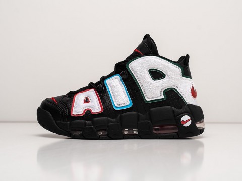 Nike Air More Uptempo 96 Na Gel Black / University Red / Pro Green
