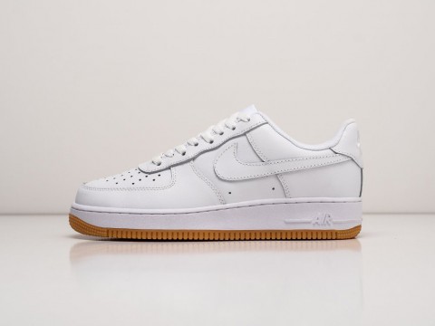 Мужские кроссовки Nike Air Force 1 Low White Gum белые Мужские кроссовки Nike Air Force 1 Low White Gum белые