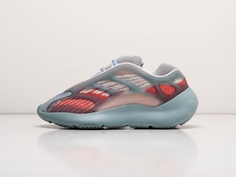 Женские кроссовки Adidas Yeezy Boost 700 v3 WMNS Blue / White / Red (36-40 размер)