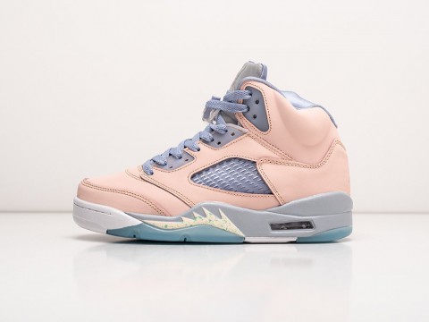 Женские кроссовки Nike Air Jordan 5 WMNS Pink / Copa / Ghost (36-40 размер)