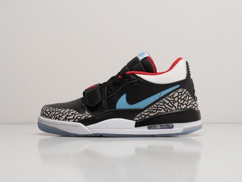 Nike Air Jordan Legacy 312 low Black / Wolf Grey / Valor Blue