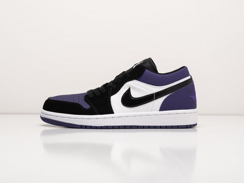 Женские кроссовки Nike Air Jordan 1 Low Court Purple WMNS разноцветные Женские кроссовки Nike Air Jordan 1 Low Court Purple WMNS разноцветные