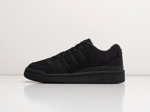 Кроссовки мужские Adidas Forum Low x Prada черные (40-45 размер)