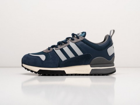 Мужские кроссовки Adidas ZX 700 HD синие Мужские кроссовки Adidas ZX 700 HD синие