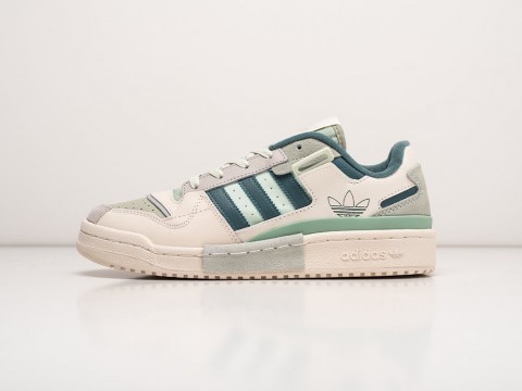 Adidas Forum Low White / Green / Grey артикул 25053