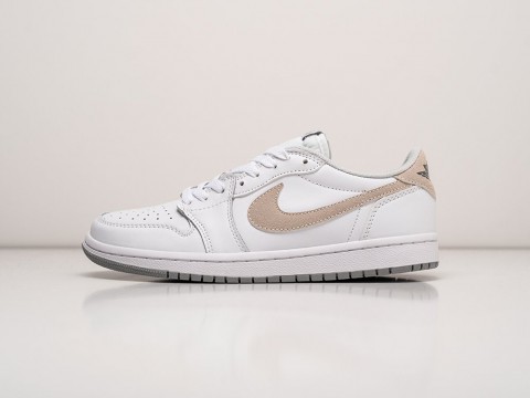 Nike Air Jordan 1 Low White / Beige / Grey