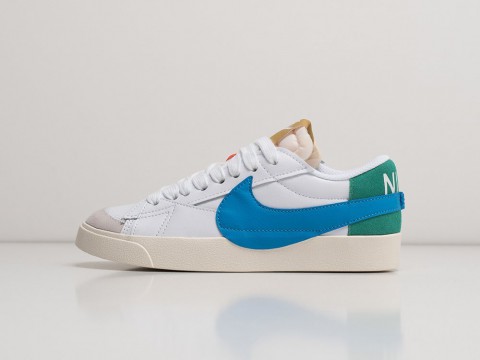 Женские кроссовки Nike Blazer Low 77 Jumbo WMNS белые Женские кроссовки Nike Blazer Low 77 Jumbo WMNS белые