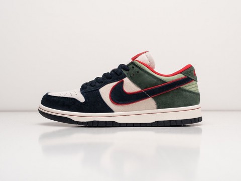 Nike SB Dunk Low x Otomo Katsuhiro WMNS Navy Blue / Green / Beige артикул 25069