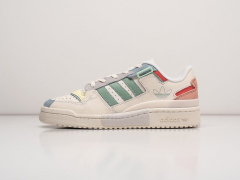 Мужские кроссовки Adidas Forum Low бежевые Мужские кроссовки Adidas Forum Low бежевые