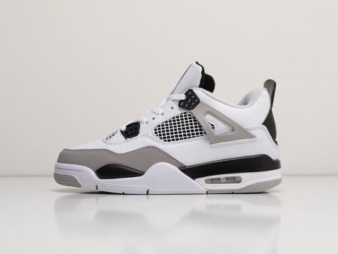 Nike Air Jordan 4 Retro White / Grey / Black