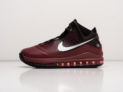 Мужские кроссовки Nike Lebron 7 Christmas красные