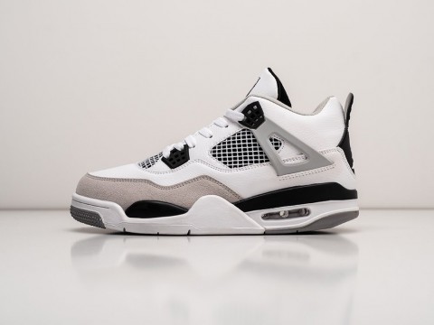 Мужские кроссовки Nike Air Jordan 4 Retro белые Мужские кроссовки Nike Air Jordan 4 Retro белые