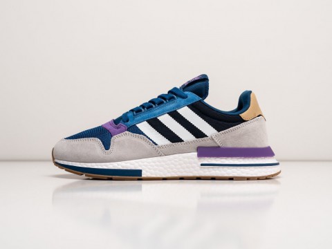 Мужские кроссовки Adidas ZX 500 RM синие Мужские кроссовки Adidas ZX 500 RM синие