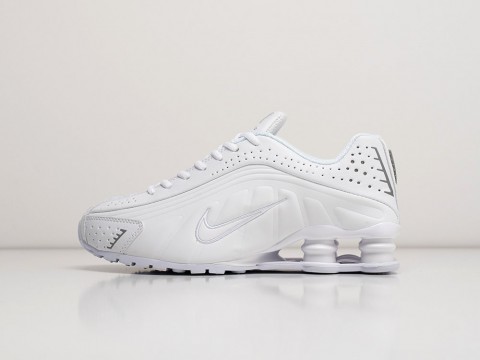 Nike Shox R4 Triple White