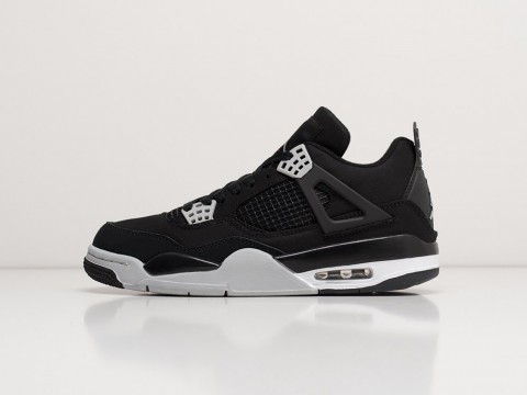 Nike Air Jordan 4 Retro Black / Grey / White