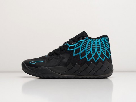 Puma MB.01 Buzz City Black / Blue Atoll артикул 25257