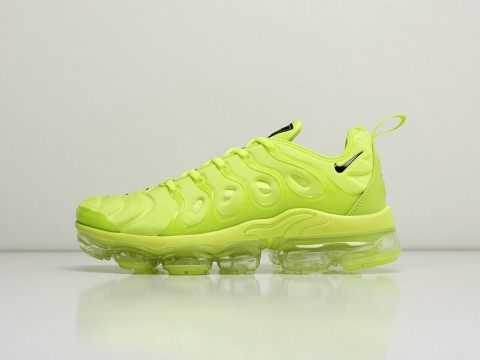 Мужские кроссовки Nike Air VaporMax Plus Volt зеленые
