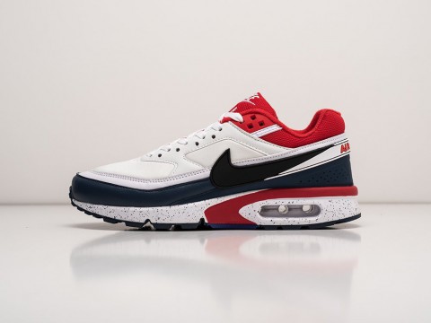 Nike Air Max BW Premium White / Red / Blue / Black артикул 25280