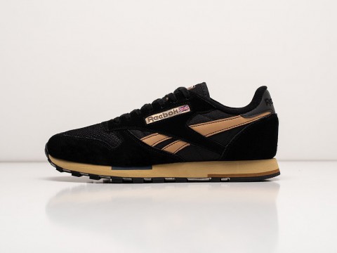 Мужские кроссовки Reebok Classic Leather Suede черные Мужские кроссовки Reebok Classic Leather Suede черные