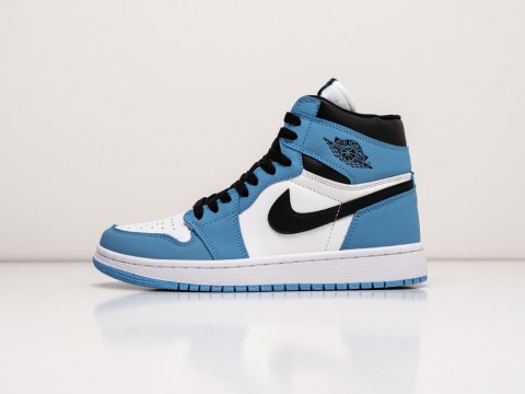 Женские кроссовки Nike Air Jordan 1 Retro High OG PS «University Blue» WMNS голубые Женские кроссовки Nike Air Jordan 1 Retro High OG PS «University Blue» WMNS голубые