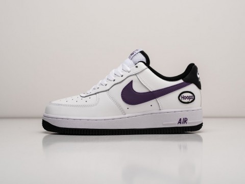 Nike Air Force 1 Low «Hoops» WMNS White / Canyon Purple / Black / White
