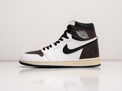Nike Air Jordan 1 White / Brown / Black