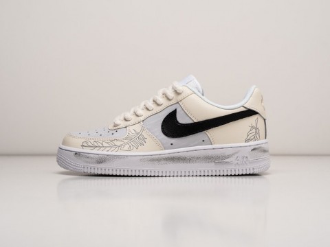 Nike Air Force 1 Low бежевые кожа мужские (40-45) Nike Air Force 1 Low бежевые кожа мужские (40-45)