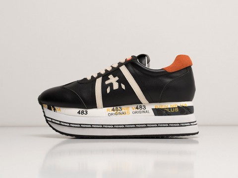 Женские кроссовки Premiata Conny WMNS черные Женские кроссовки Premiata Conny WMNS черные