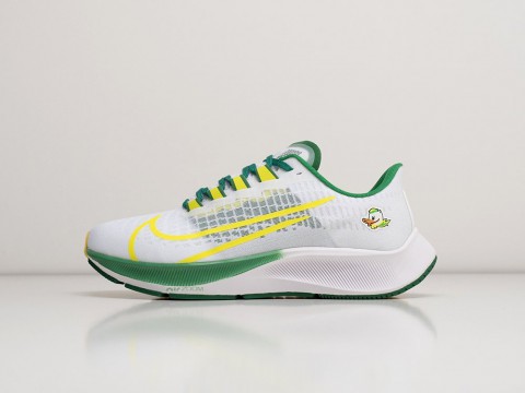 Nike Zoom Pegasus 37 White / Green / Yellow артикул 25524