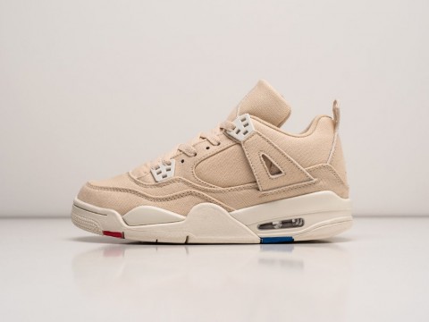 Nike Air Jordan 4 Retro Denim WMNS бежевые текстиль женские (36-40) Nike Air Jordan 4 Retro Denim WMNS бежевые текстиль женские (36-40)