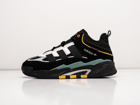 Мужские кроссовки Adidas Niteball Hi Winter черные Мужские кроссовки Adidas Niteball Hi Winter черные